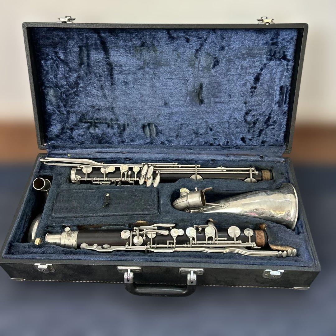 LEBLANC B♭バスクラリネット Low E♭ グラナディラ材　本体