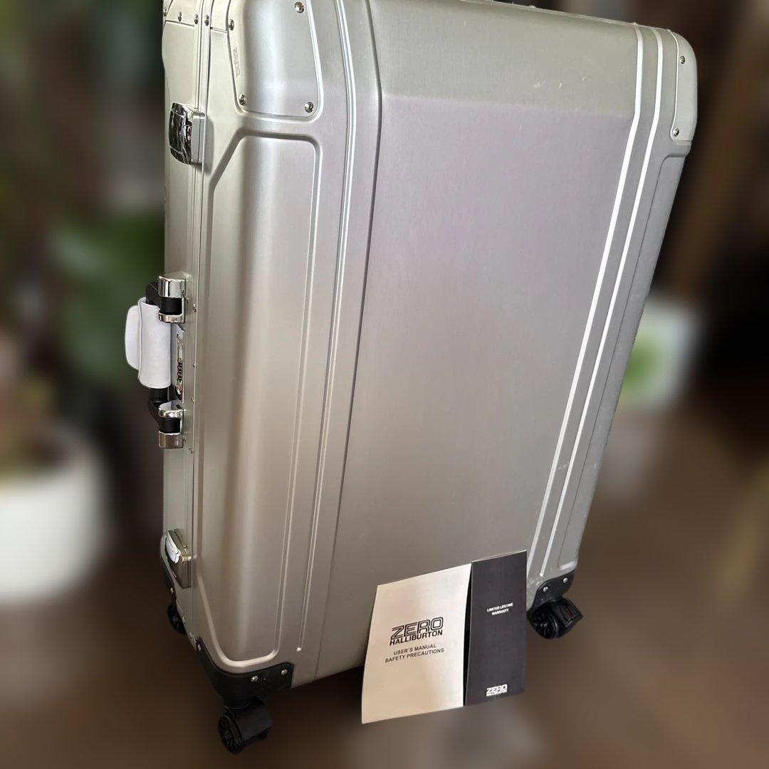 専用品【新品未使用】無骨なゼロハリバートンアルミ製スーツケースZRG28-SI
