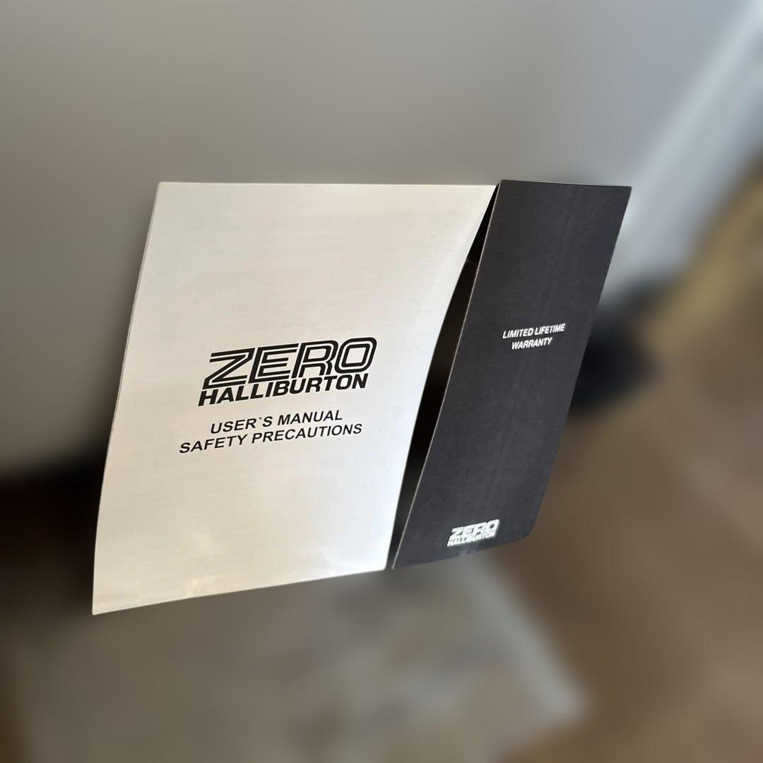 専用品【新品未使用】無骨なゼロハリバートンアルミ製スーツケースZRG28-SI