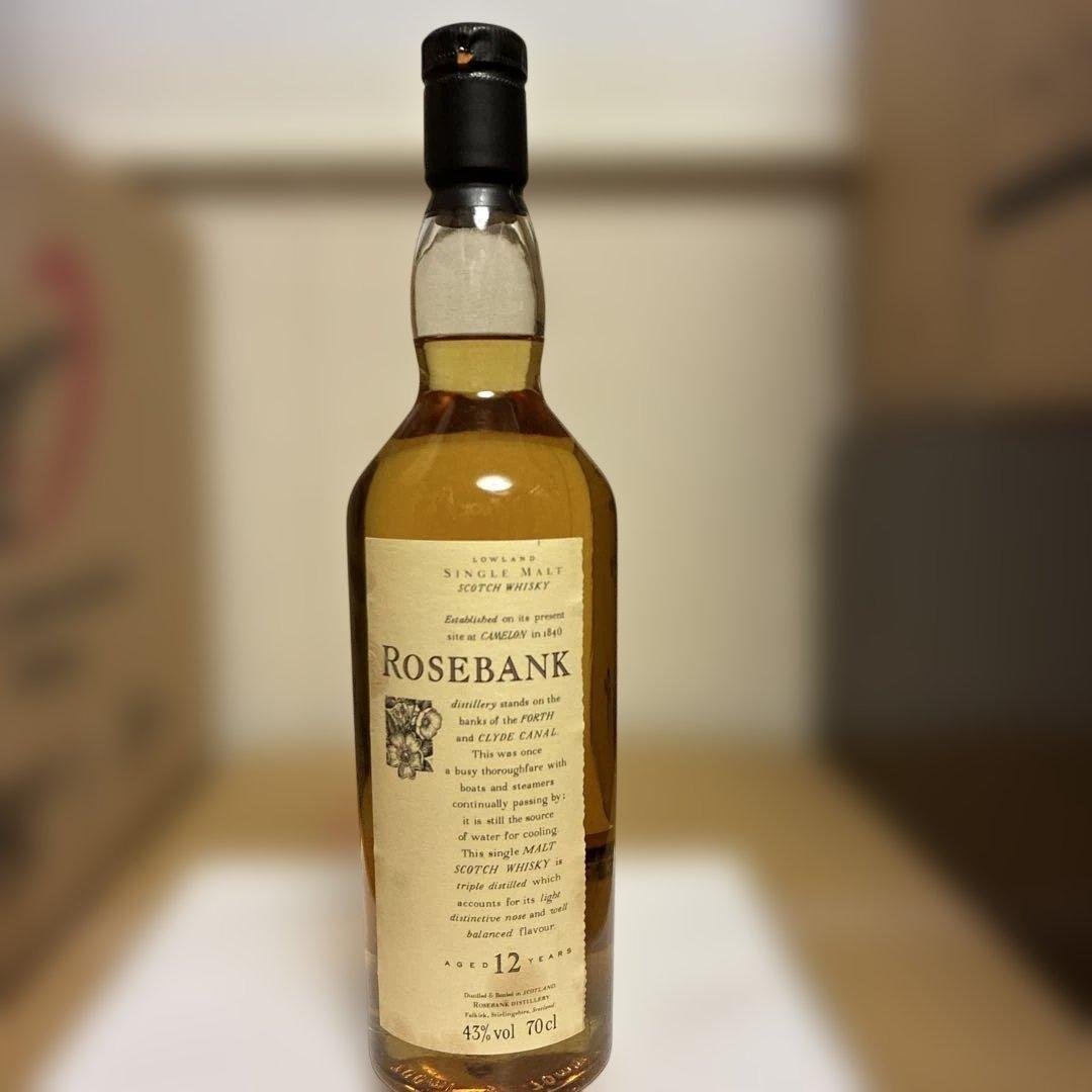 花と動物シリーズ　ローズバンク 12年 700ml 43%