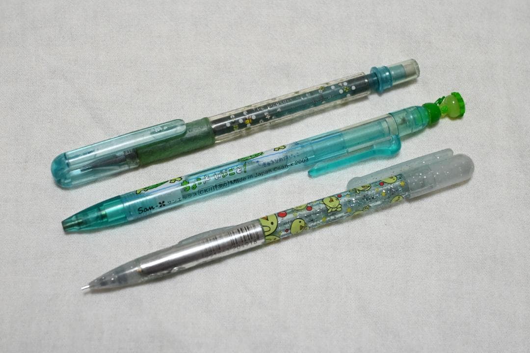 ちょこっといいこと！ かっぱ ＠うちゅじん 平成レトロ シャーペン 文房具