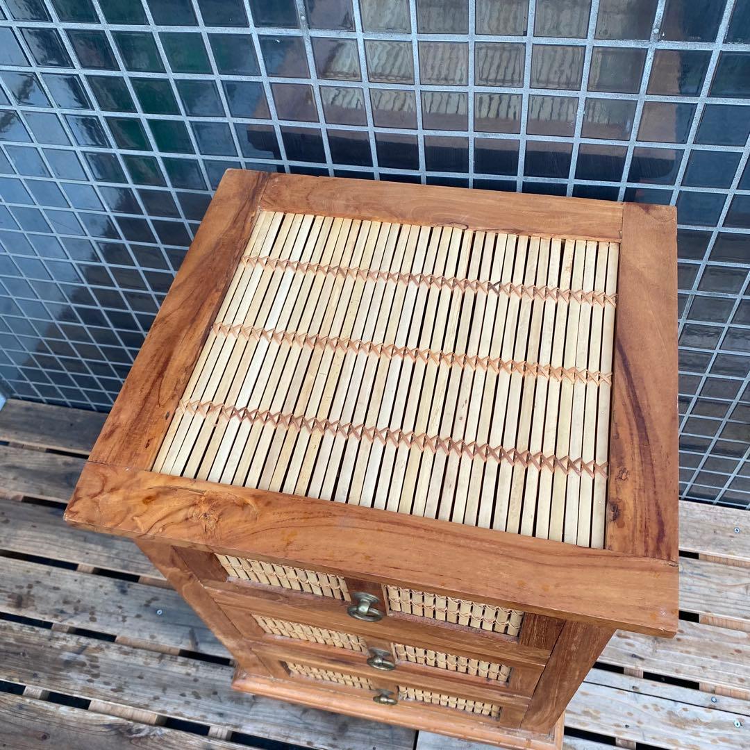 ヴィンテージ バンブーチェスト 収納家具 インテリア 店舗什器