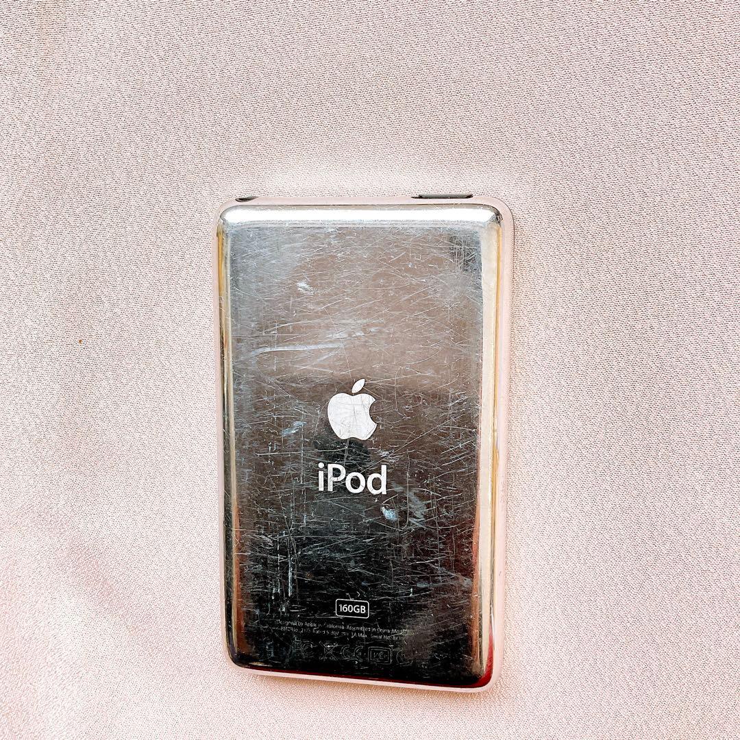 グレイ iPod classic 第7世代 160GB アイポッド本体 e