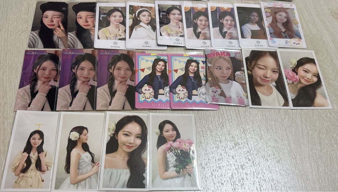 NiziU アヤカ トレカまとめ売り