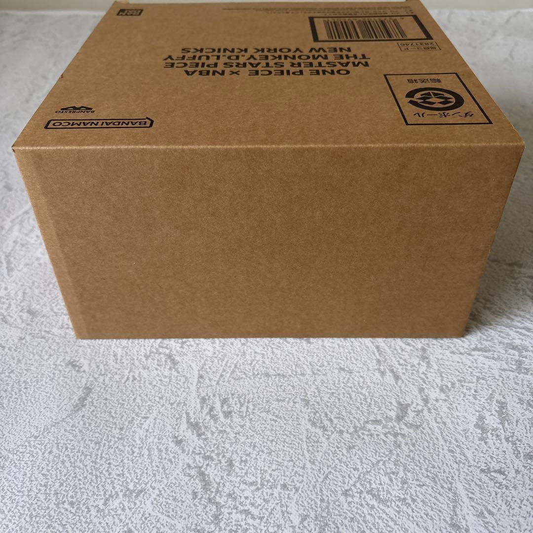 未使用未開封：ワンピース フィギュア NBA ニックス ルフィ ベースショップ