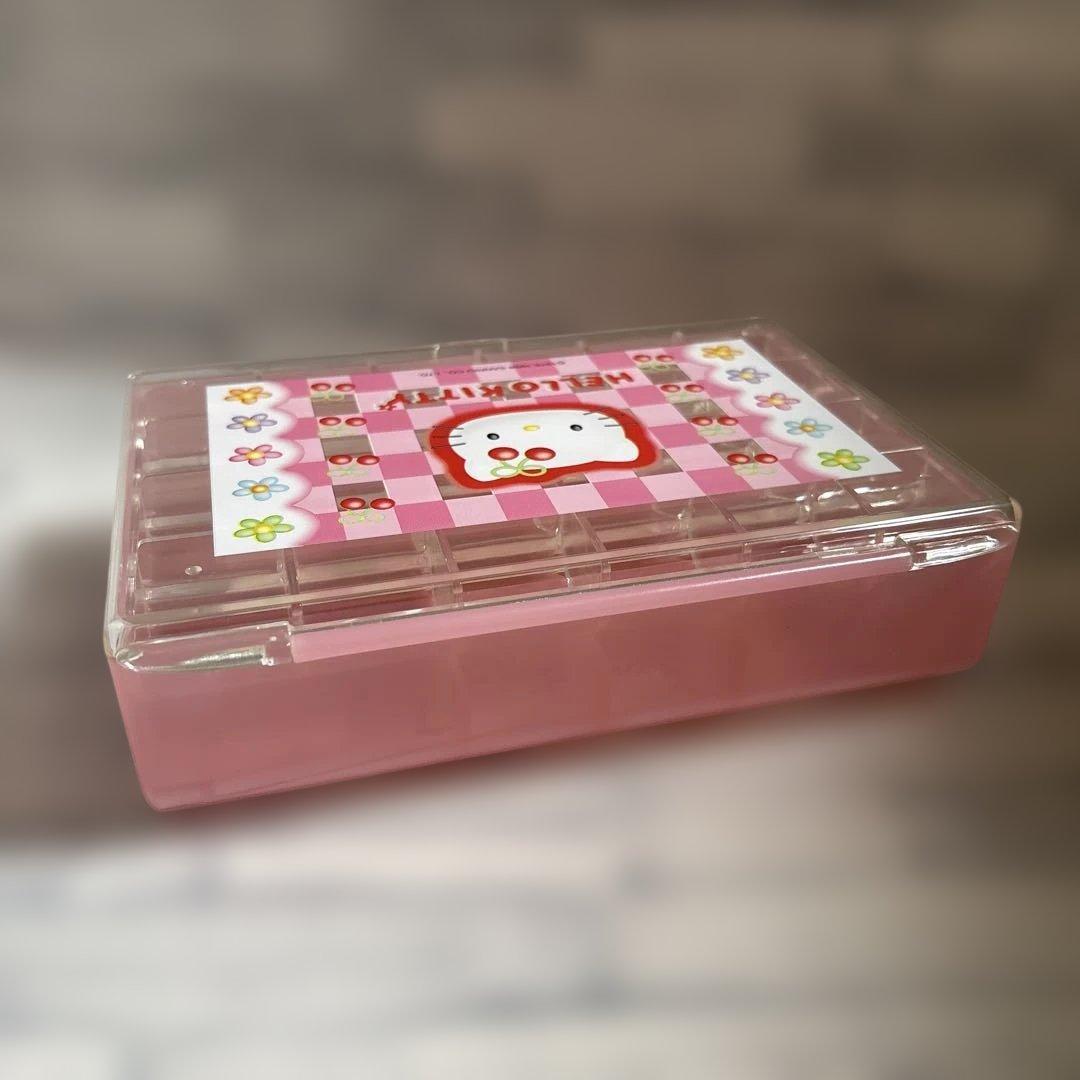 １９９８年　ハローキティ アクセサリーケース　仕切り付き