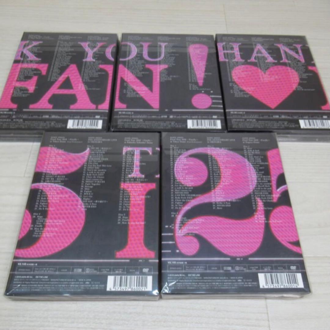 【新品未開封】安室奈美恵 初回限定盤 Finally全5公演コンプリートセット