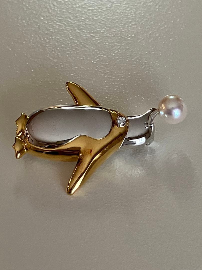 MIKIMOTO ミキモト　パール　ブローチ