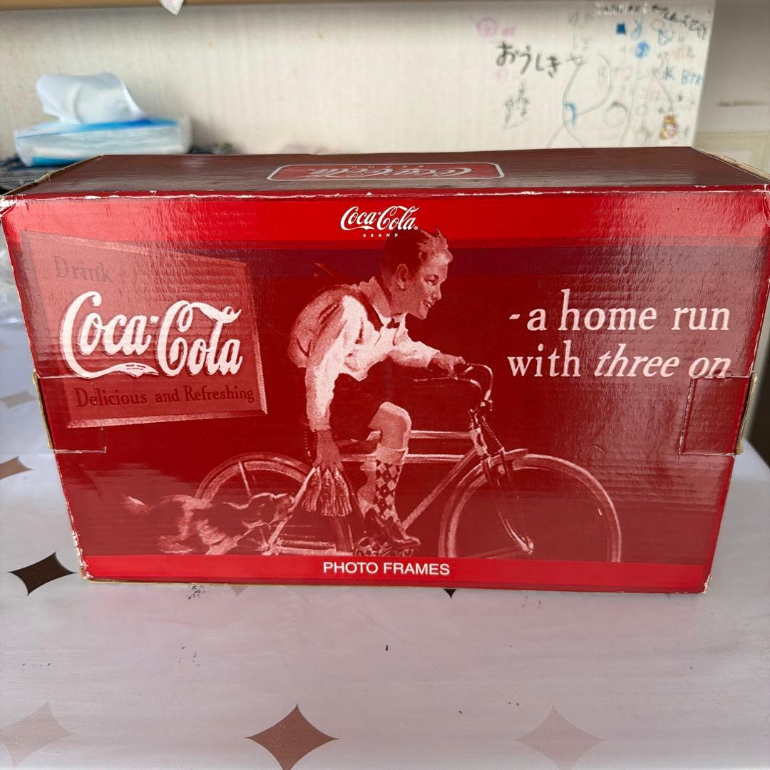 Coca-Cola 自転車フォトフレーム