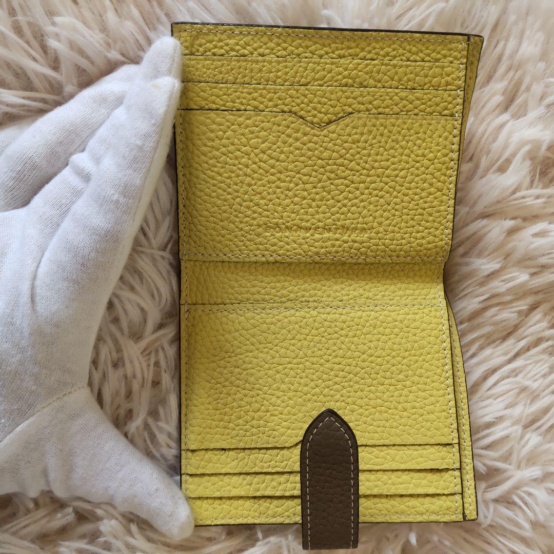 極美品✨BONAVENTURA✨ベルテッド✨ミディアム ウォレット✨グレージュ