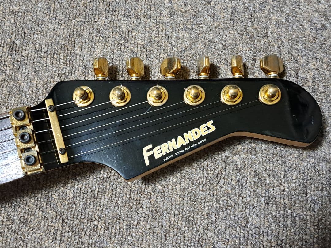 FERNANDES エレキギター FR series ブラック