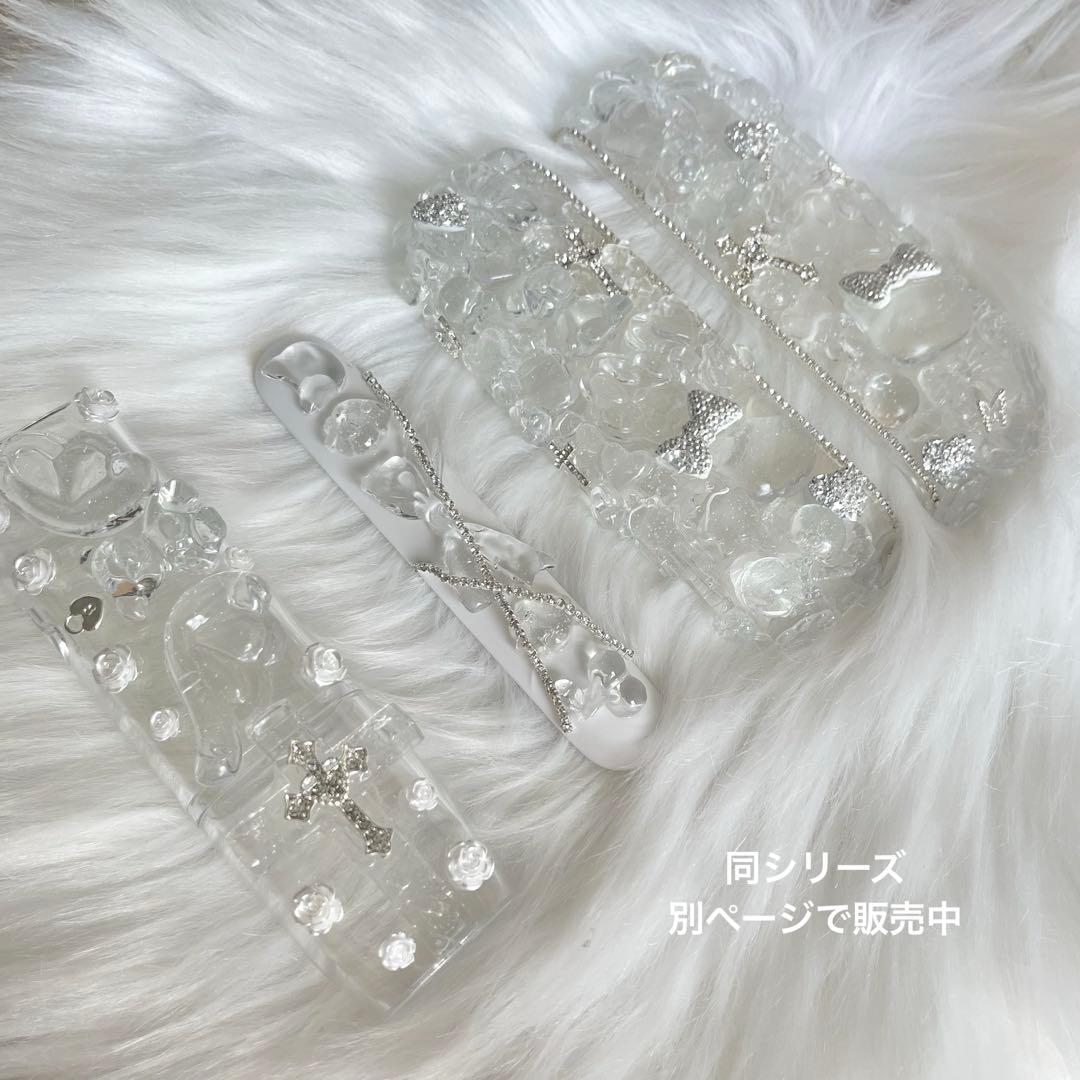 カニ　IQOSケースデコ　イルマデコ　透明　うるうる　氷　2点まとめ買い