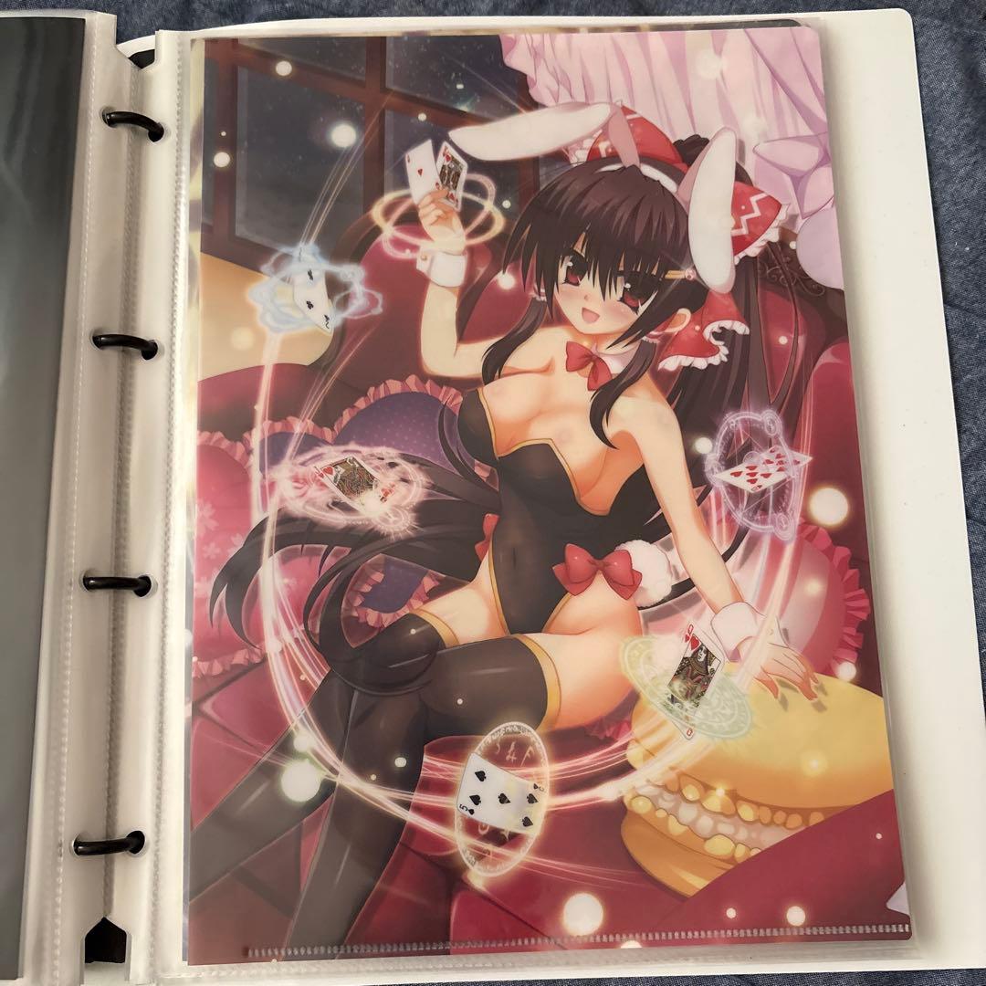 東方project 霊夢　バニー　美少女　クリアファイル　VZ9