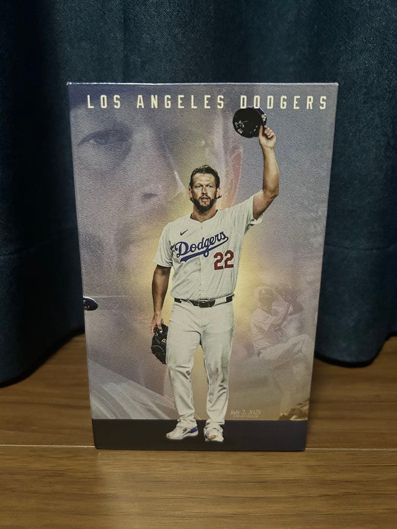 【限定配布・新品未開封】クレイトン・カーショー 3000奪三振記念 ボブルヘッド