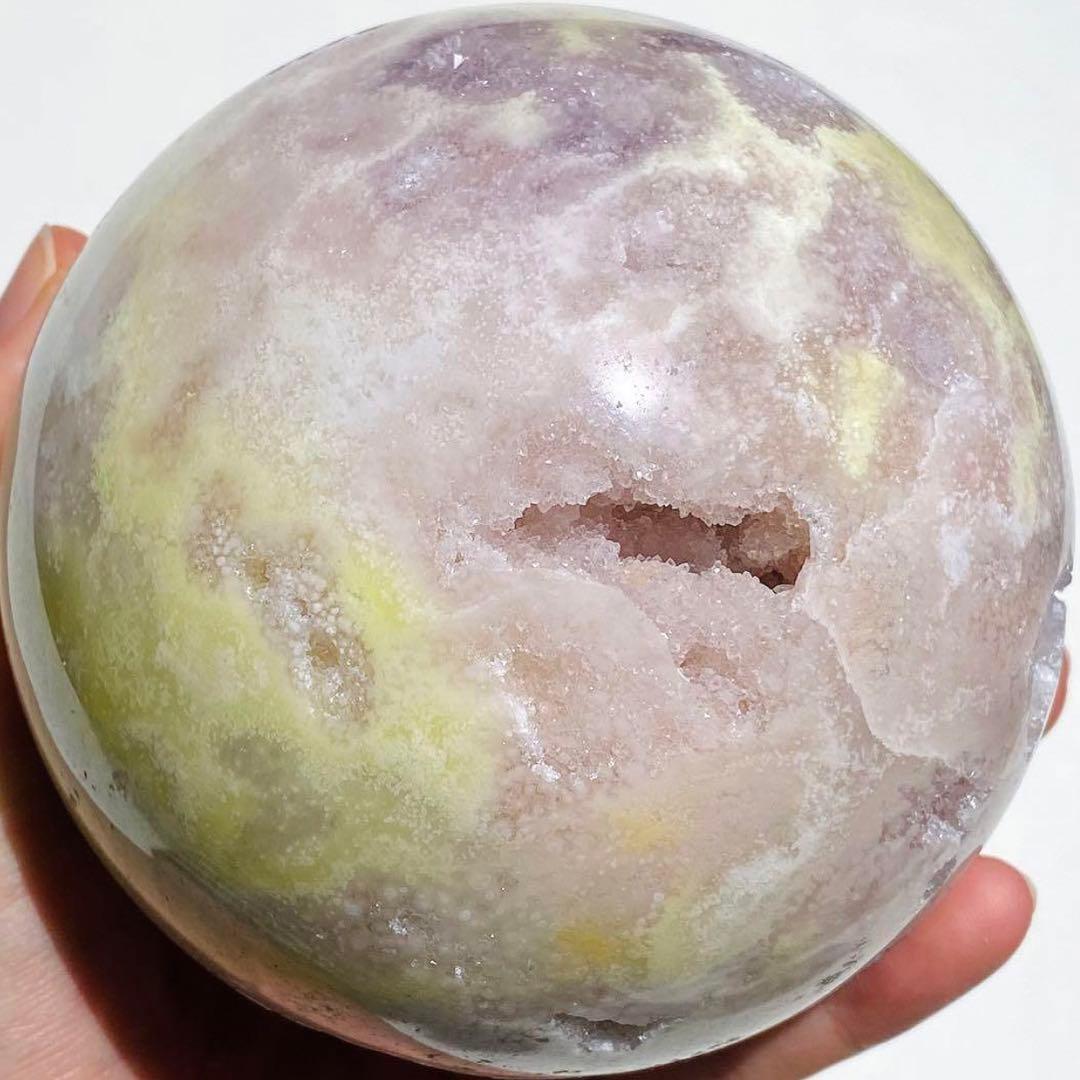 ★★★最終特価【ピンクアメジスト BIG スフィア 約1.4kg 10.5cm