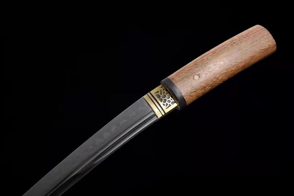 花梨木 小烏丸 肋差 短刀 武具　刀装具　日本刀　模造刀