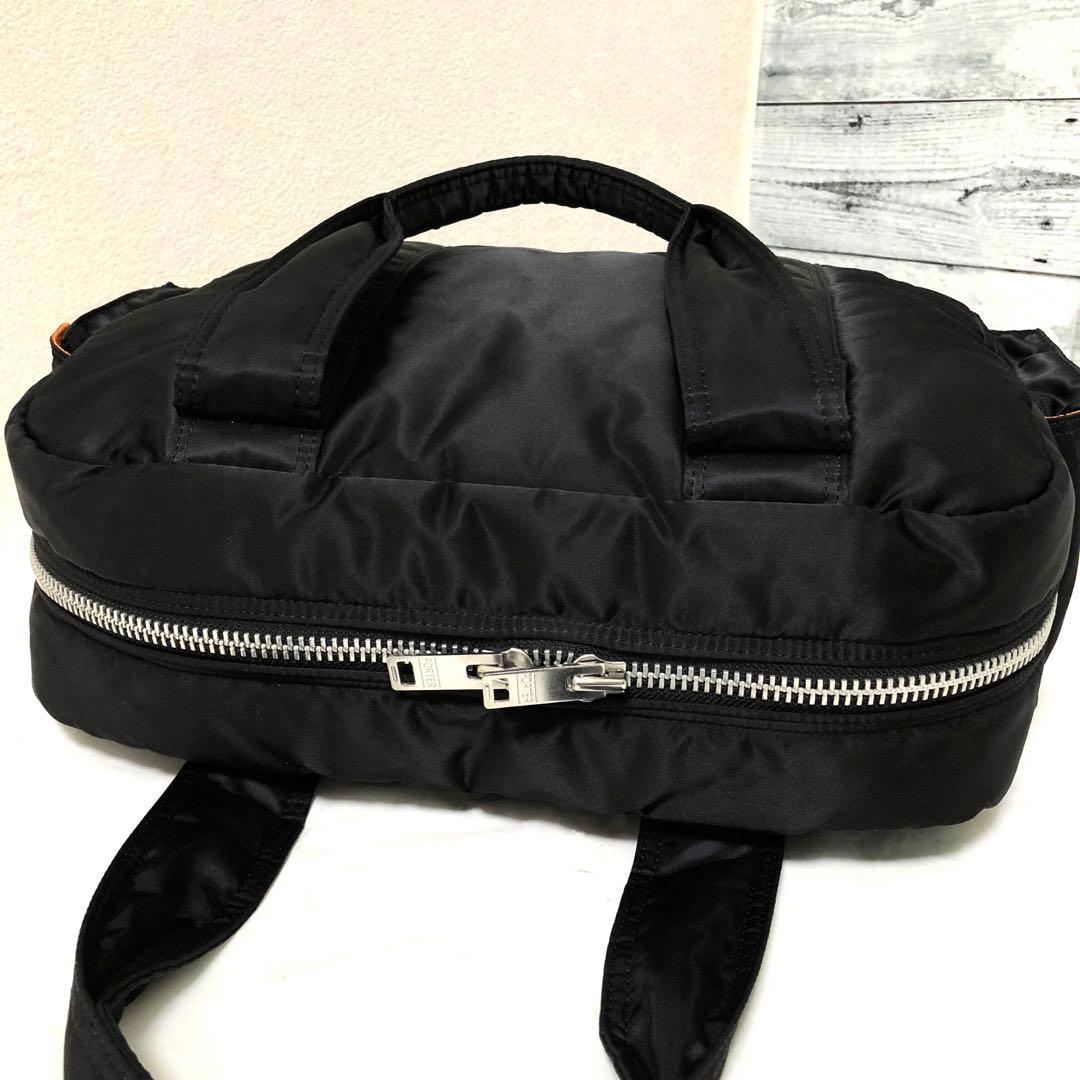 新品同様✨現行タグ ポータータンカー ボストンバッグ ダッフル 吉田カバン 黒