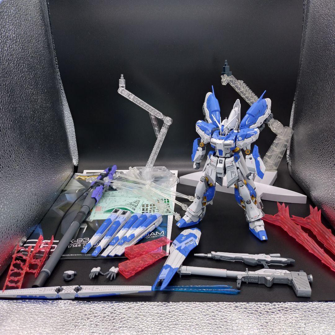 RG hi-νガンダム ハイニューガンダム ハイメガ 【全塗装完成品】