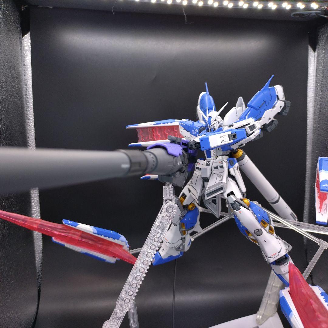 RG hi-νガンダム ハイニューガンダム ハイメガ 【全塗装完成品】