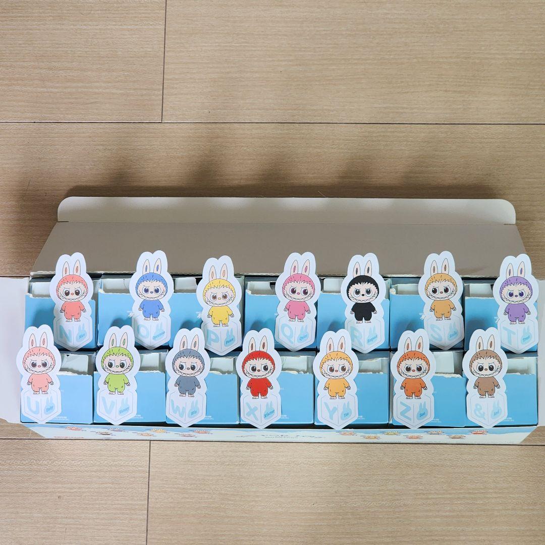 【 アソート 】LABUBU ラブブ PIN FOR LOVE イニシャル