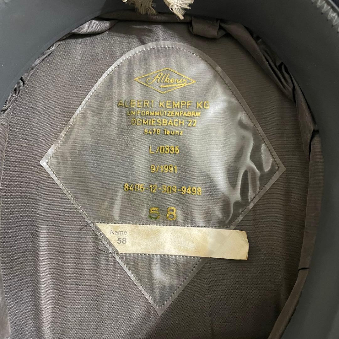 サ*タ様 ドイツ軍　制帽　size 58