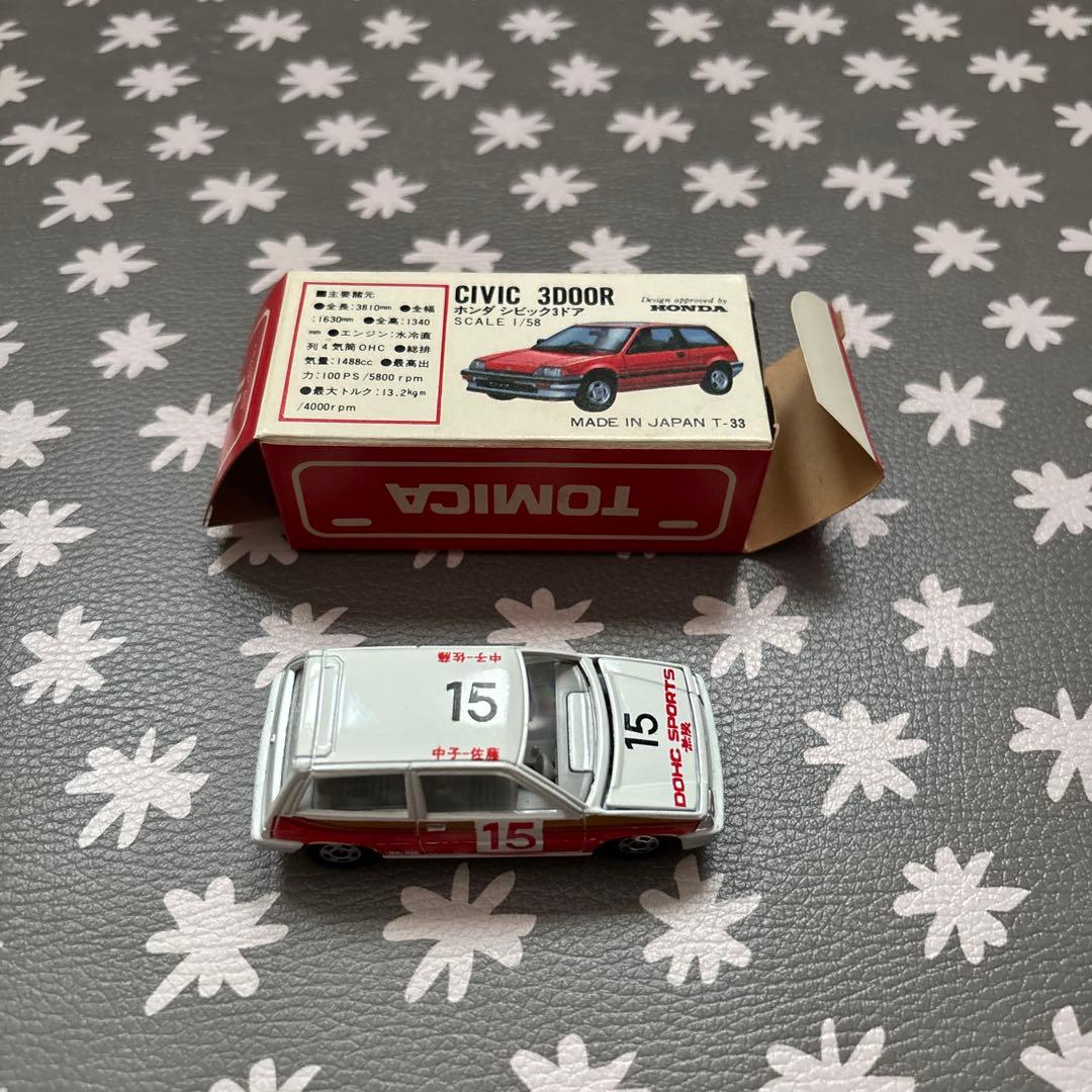 トミカ 17ホンダ CIVIC 3DOOR 無限仕様