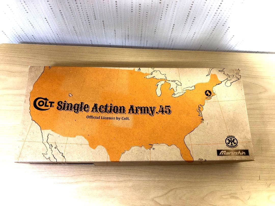 コルト SAA シビリアン 4.75インチ ガスガン パールグリップ仕様