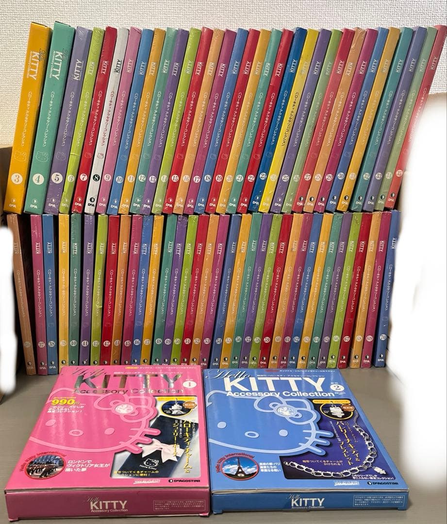 ハローキティ アクセサリーコレクション サンリオ レトロ セット キティちゃん