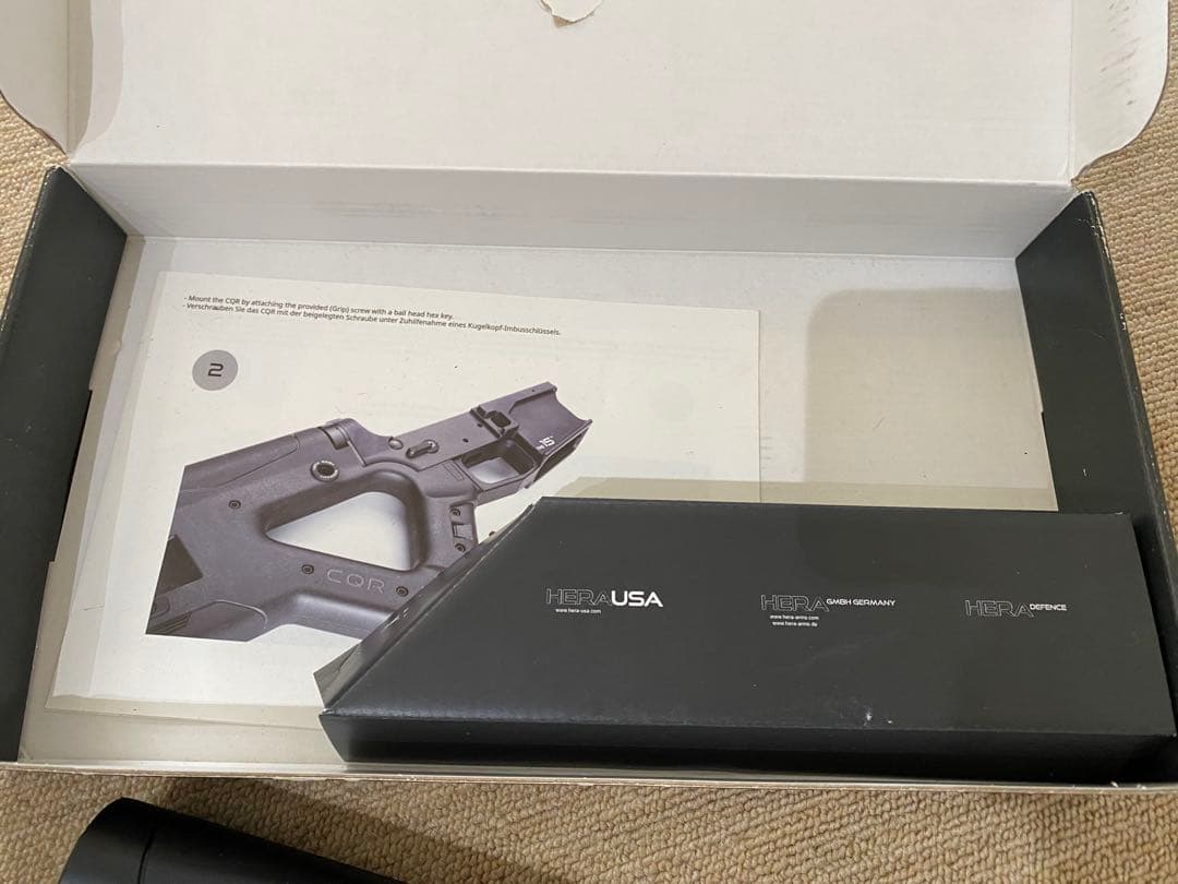 【実物】HERA ARMS AR15 CQR ヘラアームズ ストック ブラック