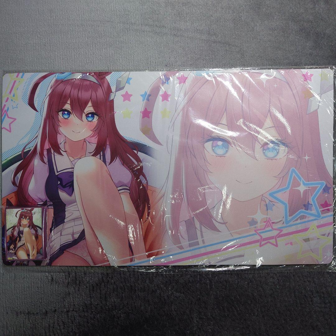 α2 ウマ娘 ライス人形&制服 ミホノブルボン スリーブ&プレイマット