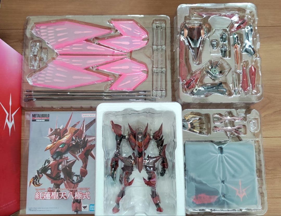 [未使用、欠品なし] メタルビルド 紅蓮聖天八極式 & ランスロット・アルビオン