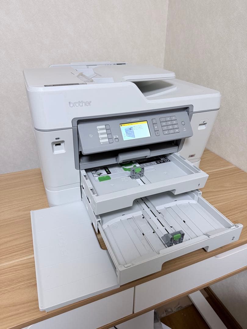 純正箱有brother MFC-J6983CDW A3プリンター複合機 ホワイト