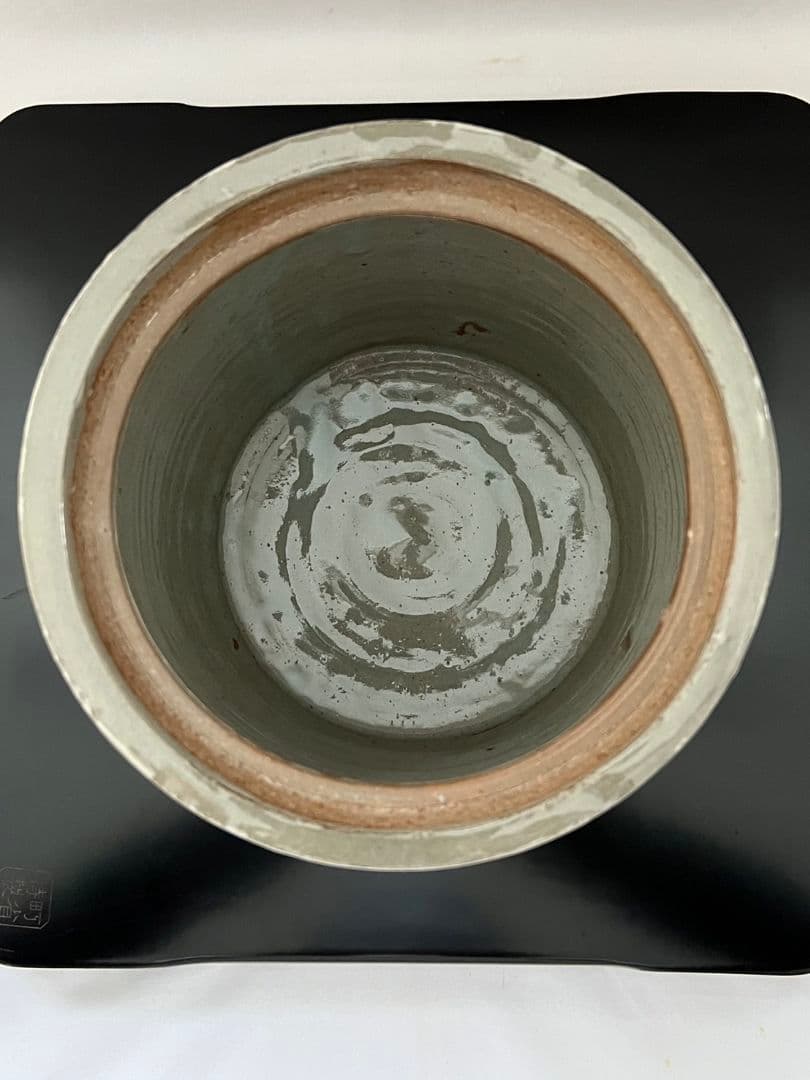 出雲焼 水指 11代 長岡空権 茶道具