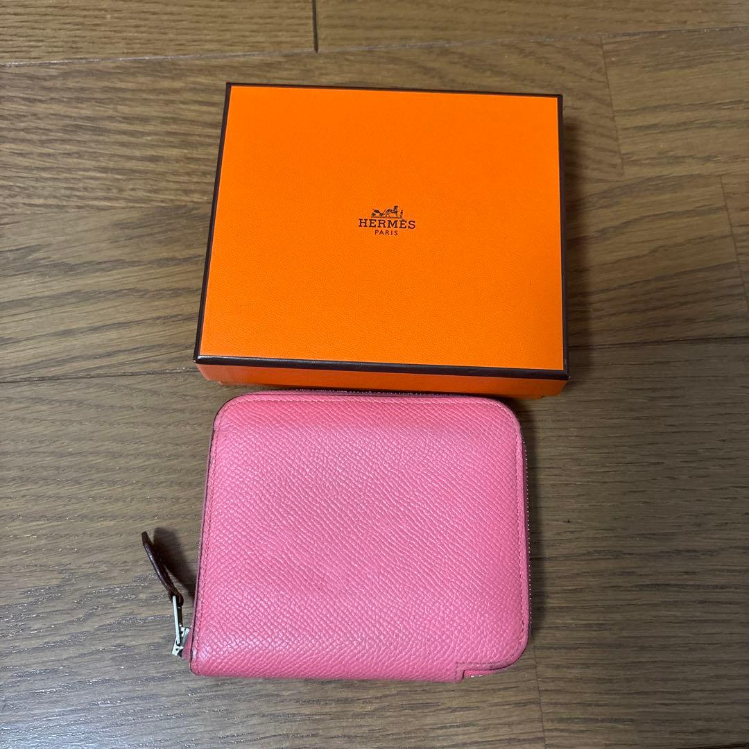 HERMES アザップ コンパクト シルクイン 財布