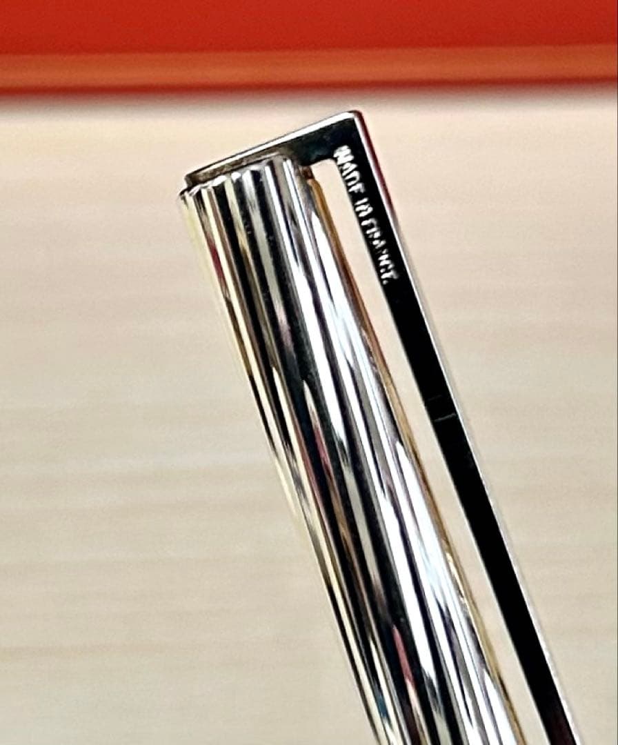 S.T.DUPONT デュポン ボールペン　シルバー　※元箱付属品　ツイスト