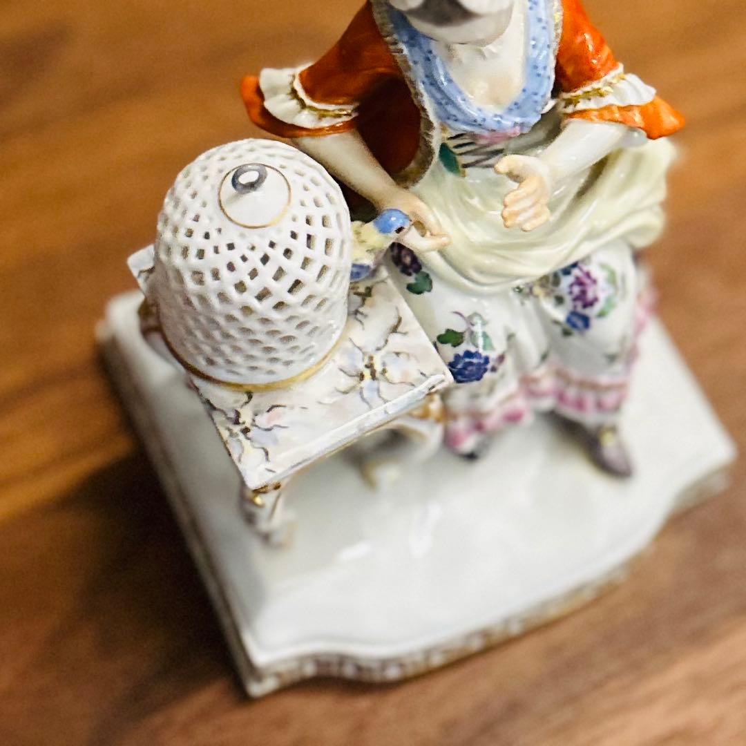 マイセン 陶磁器 フィギュア 「触覚（五感の寓意より）」　フィギュリン