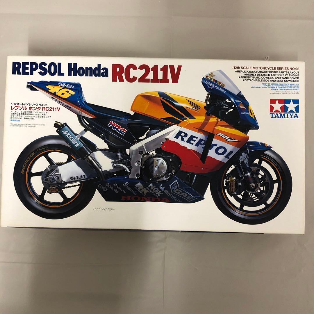 タミヤ1/12 レプソル ホンダRC211V オートバイシリーズNO.92