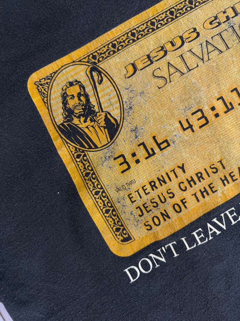 90s JESUS CHRIST SALVATION Tシャツ USA製 L