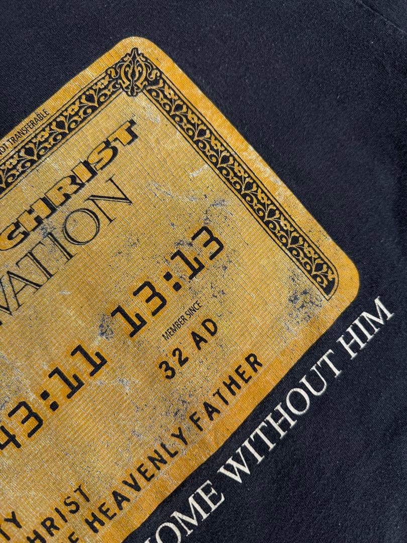 90s JESUS CHRIST SALVATION Tシャツ USA製 L