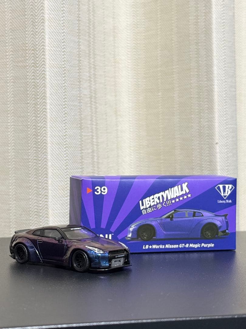 ミニカー MINI GT Liberty Walk GT-R Magic Purple