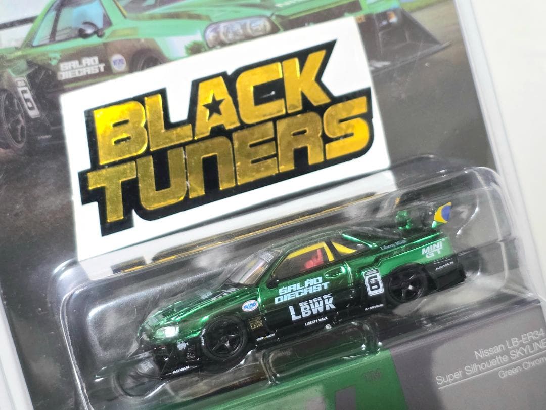 MINIGT LBWK ER34ブラジル限定イベントサイン付き