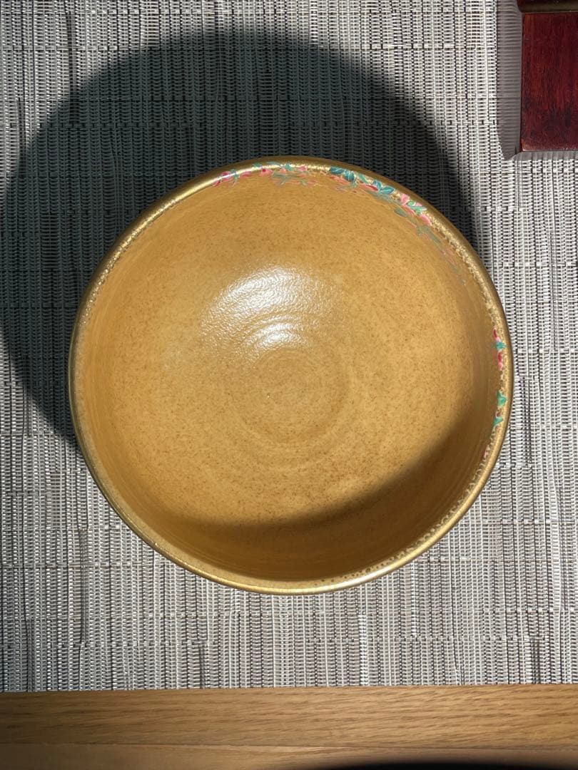 134桑野むつ子 京都 御所の花十二ヶ月【10月萩の花】抹茶椀・和陶皿 しおり付