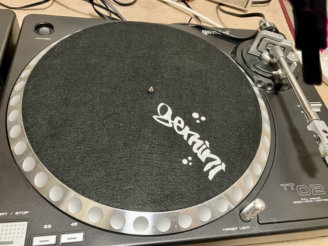 ジェミニ　gemini TT02 ターンテーブル ２つ