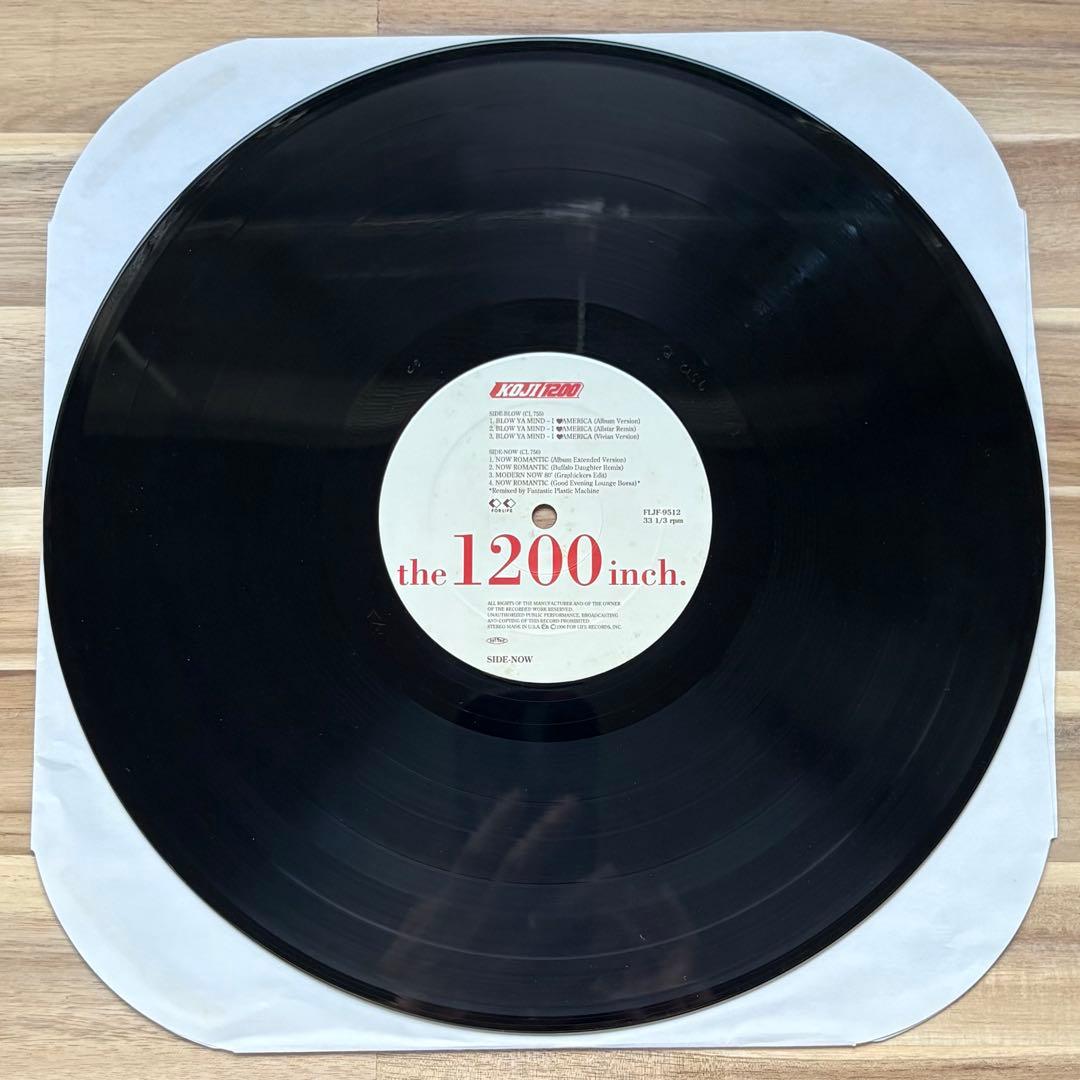 KOJI1200 レコード　ナウロマンティック　テイトウワ