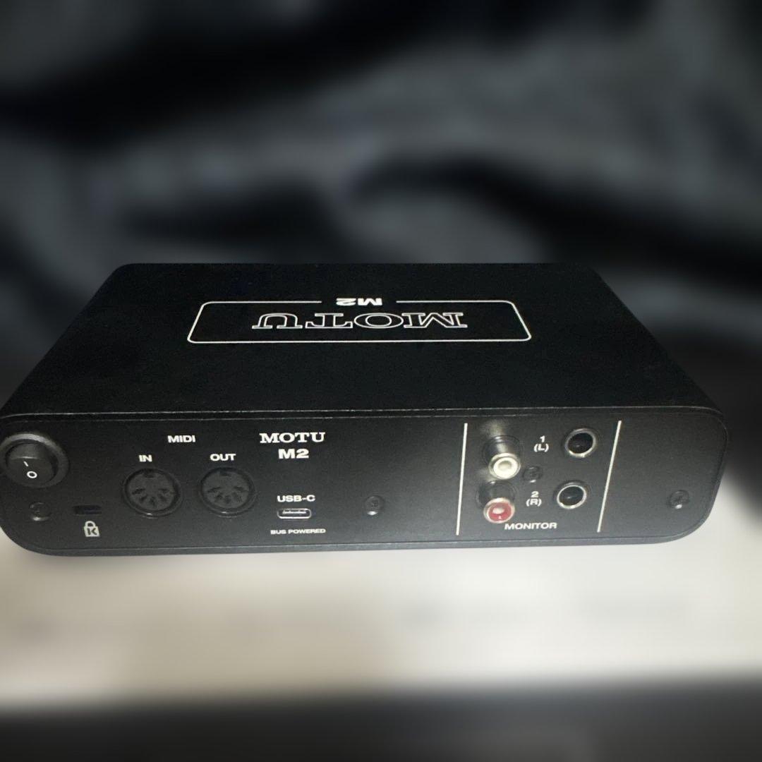 【即日発送可】MOTU M2 オーディオインターフェイス