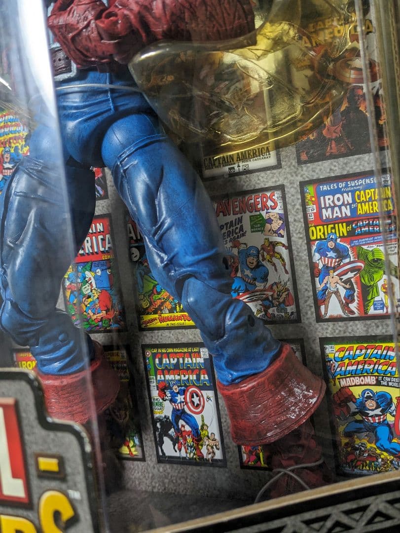 トイビズ版マーベルレジェンドアイコンズ・キャプテンアメリカ&スパイダーマン