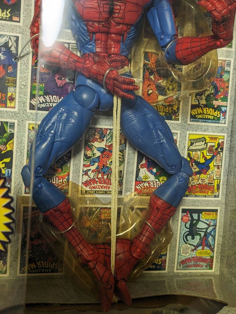 トイビズ版マーベルレジェンドアイコンズ・キャプテンアメリカ&スパイダーマン