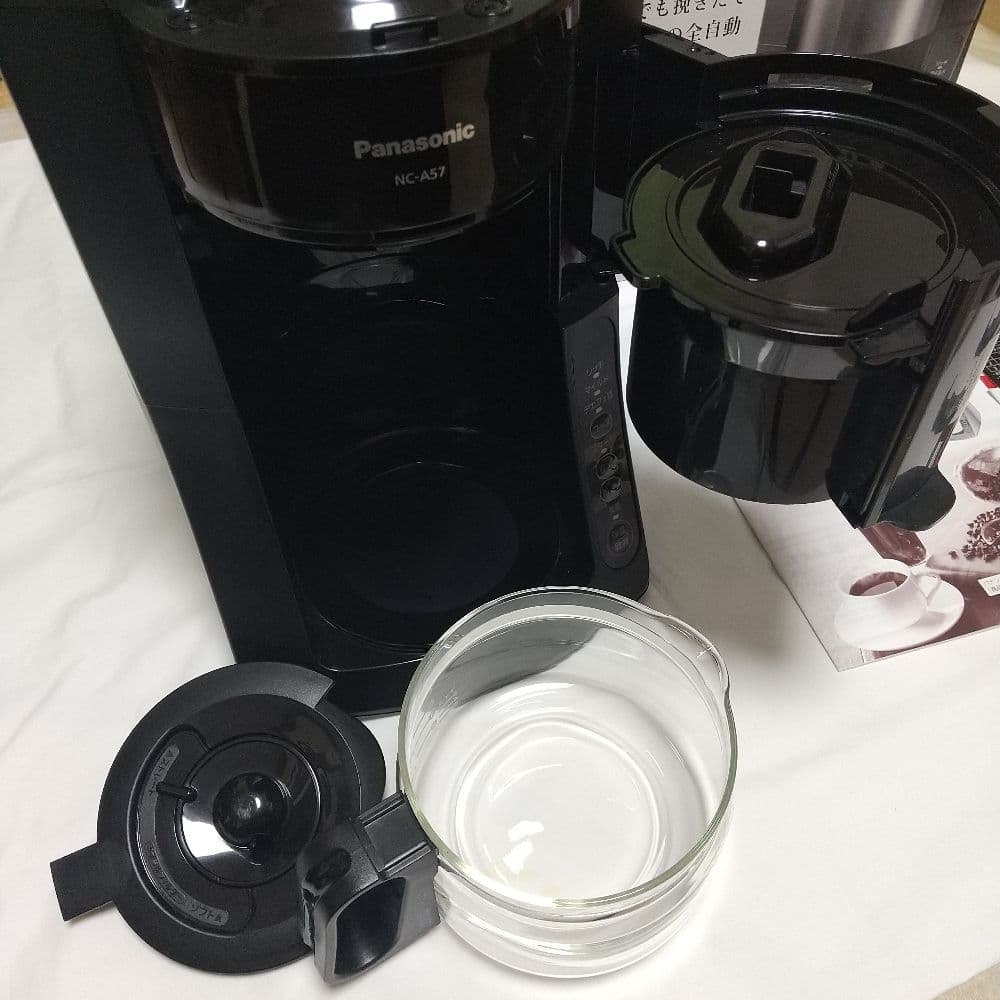 今年購入 Panasonic パナソニック NC-A57-K コーヒーメーカー