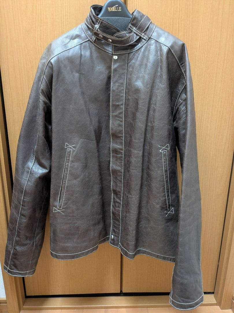 チンクアンタ　シングルライダースジャケット