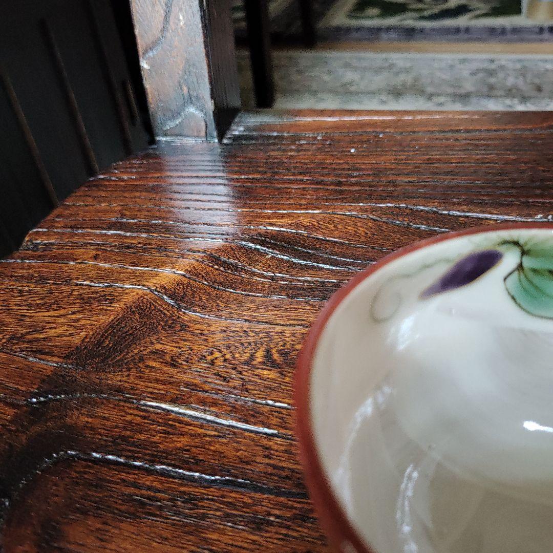 京焼　陶庵とうあん　テーボール　湯呑み　クレマチス